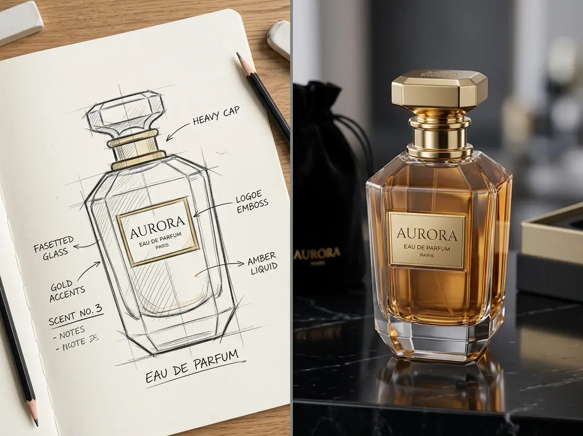 PackViz sketch-to-bottle packaging visualization
